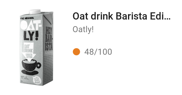Oat drink Barista Edition
