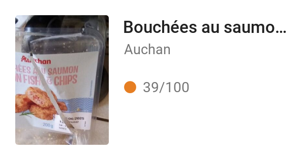 Bouchées au saumon façon fish & chips