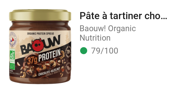 Pâte à tartiner chocolat-noisette