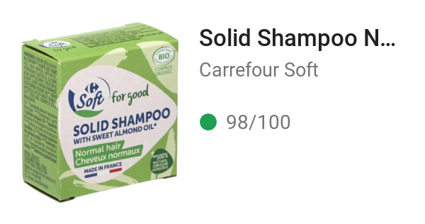 Solid Shampoo Normal Hair