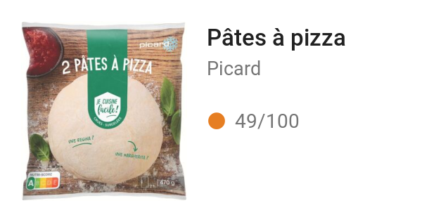 Pâtes à pizza