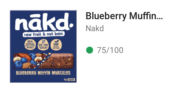 Blueberry Muffin Myrtilles Bars