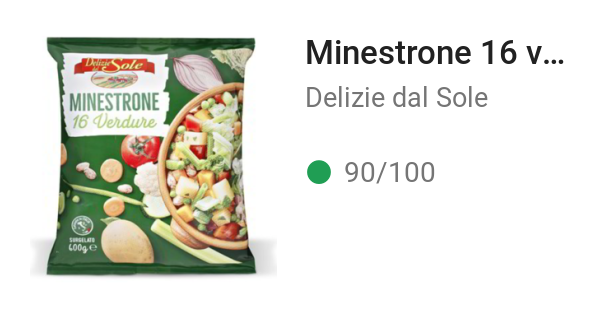 Minestrone 16 verdure