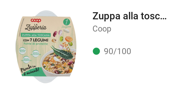 Zuppa alla toscana con 7 legumi