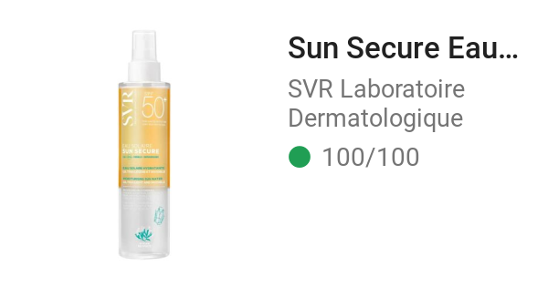 Sun Secure Eau solaire SPF 50+