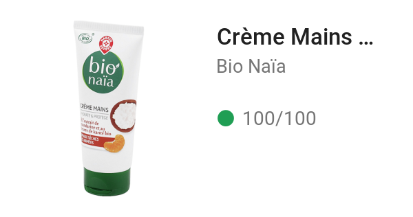 Crème Mains Mandarine & Beurre de Karité