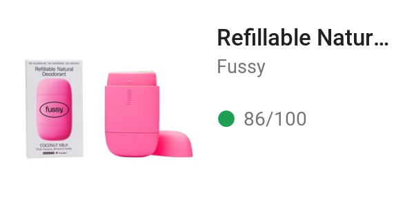 Refillable Natural Deodorant - Coconut Milk