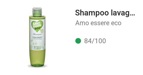 Shampoo lavaggi frequenti