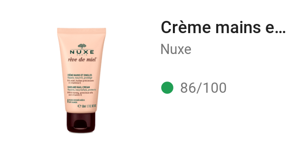 Crème mains et ongles rêve de miel