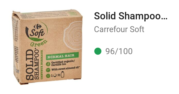 Solid Shampoo Normal Hair