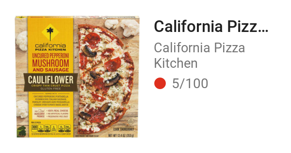 California Pizza Kitchen Uncured Pepperoni