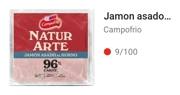 Jamon asado al horno