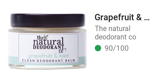 Grapefruit & Mint Clean Deodorant Balm