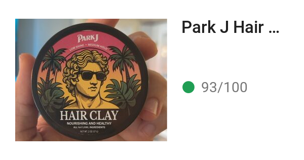 Park J Hair clay