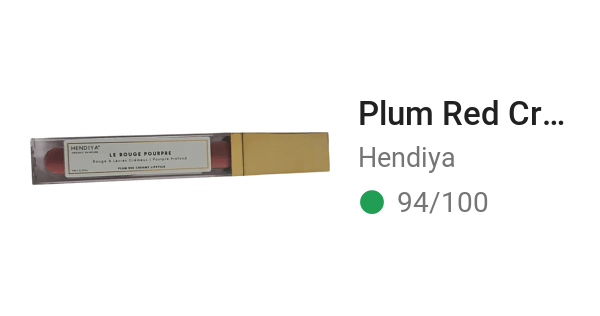 Plum Red Creamy Lipstick