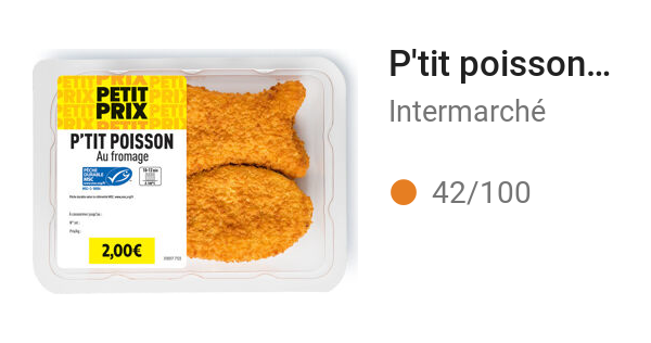 P'tit poisson fromage