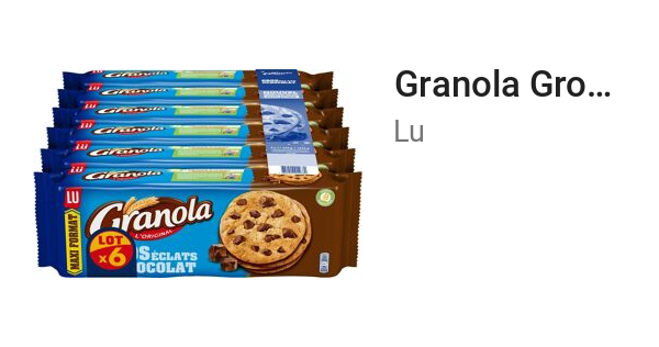 Granola Gros éclats de Chocolat