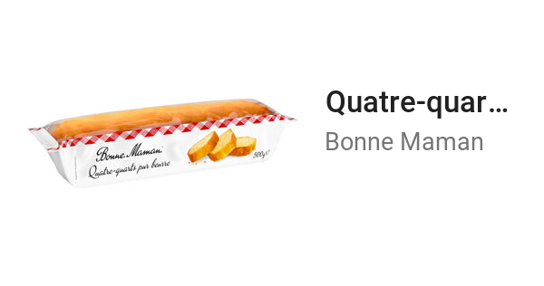 Quatre-quarts pur beurre