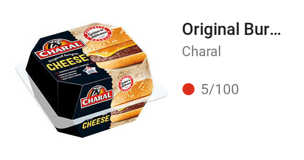 Original Burger Cheese