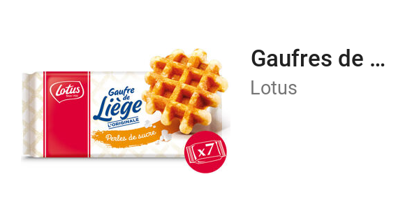 Gaufres de Liège