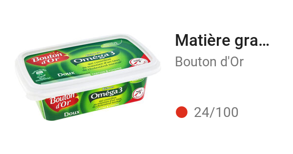 Matière grasse à tartiner et à cuire 