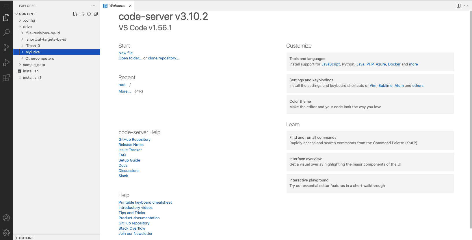 Google Colab で VS Code を使用する