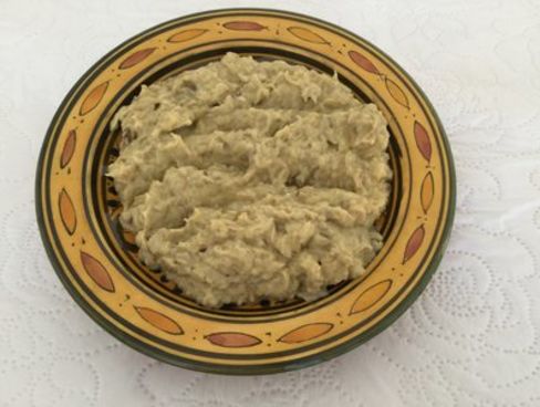 סלט חציל בטחינה/ מיונז/ מרוקאי