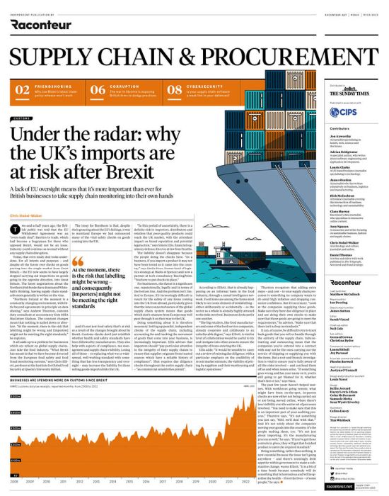 Supply Chain & Procurement Cover