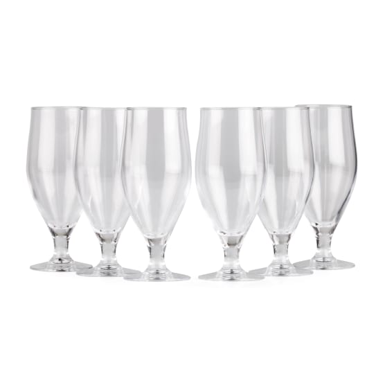 Arcoroc Cervoise Stem Beer Glasses Set Of 6 Yuppiechef