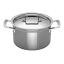 Pack Shot image of Le Creuset 3 Ply Stainless Steel Deep Casserole