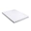 Linen Drawer White Egyptian Cotton Extra Length Fitted Sheet, 400 Thread Count