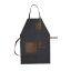 Arrow Leather Goods Canvas & Leather Apron, Grey