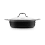 Sagenwolf Titanium Series Non-Stick Chef's Pan with Glass Lid - 28cm Product Front View Image