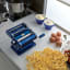 Lifestyle image of Marcato Atlas 150 Pasta Machine Blue