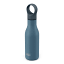 Joseph Joseph Loop Vacuum Insulated Water Bottle, 500ml - Blue Product Side View 