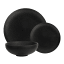 Maxwell & Williams Caviar Black 12-Piece Dinner Set