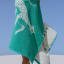 Fieldbar Seabed Beach & Bath Towel, 95cm x 170cm - Parisian Green at the beach