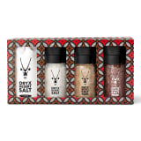 Oryx Desert Salt 4Up Salt Gift Set, Set of 4 - Red & Black Star 