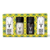 Oryx Desert Salt 4Up Salt & Pepper Gift Set, Set of 4 - Yellow & Green O 