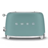 Smeg Retro 2-Slice Toaster, 950W - Matte Emerald Green