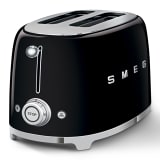 Smeg Retro 2-Slice Toaster, 950W - Black