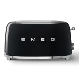 Smeg Retro 4-Slice Toaster, 1500W - Black