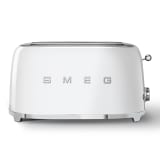 Smeg Retro 4-Slice Toaster, 1500W - White