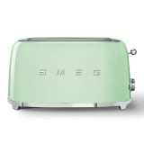 Smeg Retro 4-Slice Toaster, 1500W - Pastel Green