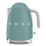 Smeg Retro Cordless Kettle, 1.7L - Matte Emerald Green