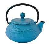 Eetrite Cast Iron Tetsubin Teapot, 600ml - Turquoise