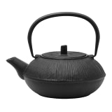 Regent Cast Iron Chinese Teapot, 850ml - Black