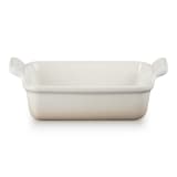 Le Creuset Stoneware Heritage Rectangular Dish, 19cm - Meringue