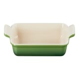 Le Creuset Stoneware Heritage Rectangular Dish, 19cm - Bamboo