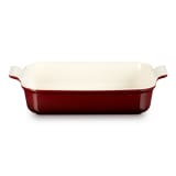 Le Creuset Stoneware Heritage Rectangular Dish, 32cm - Rhone